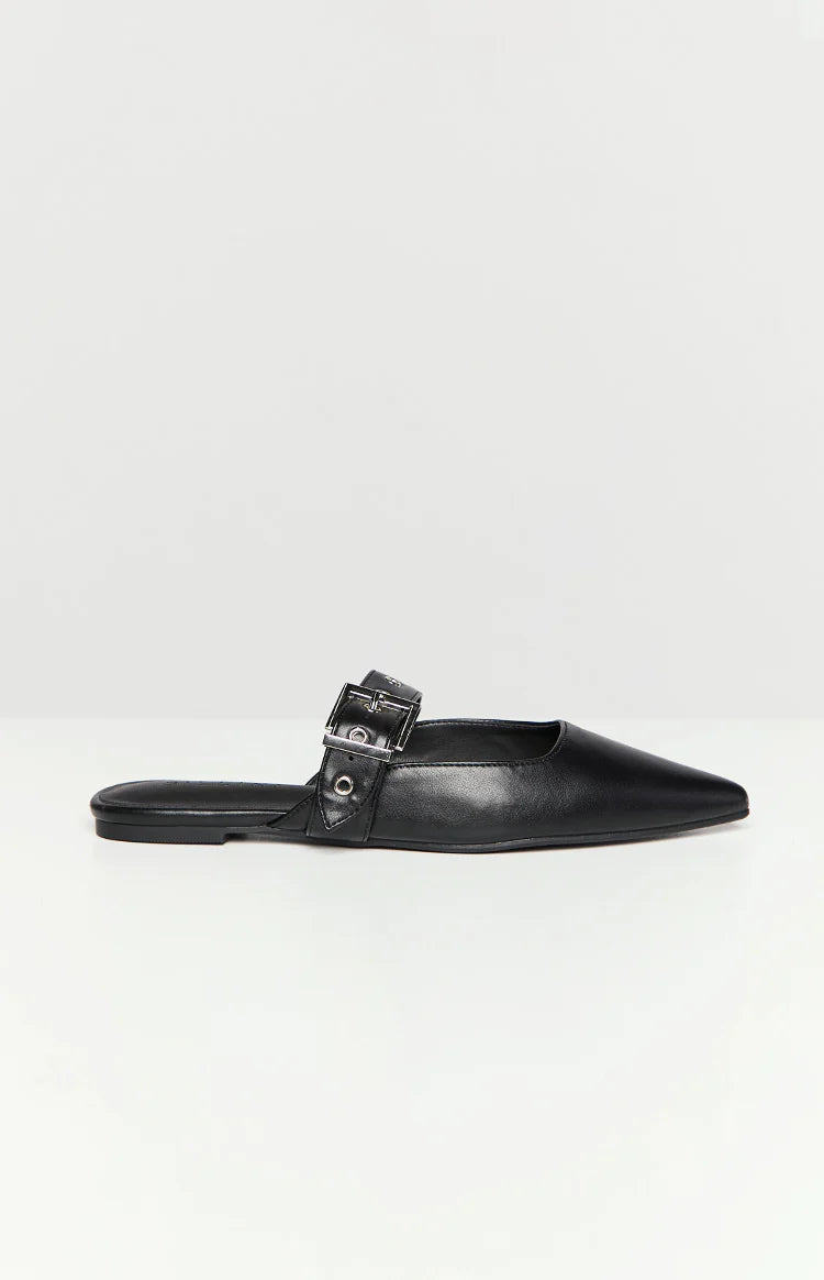 Billini Halsy Black Mules - Image 2